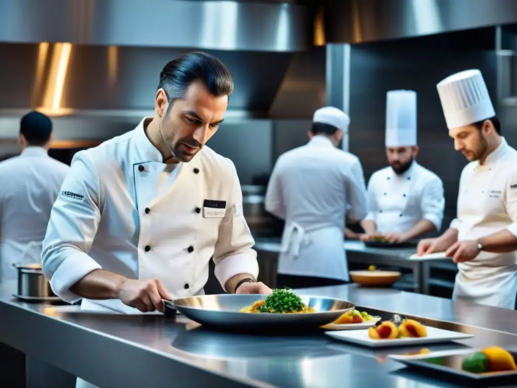 Yannick Alléno lidera la innovación gastronómica francesa en su cocina