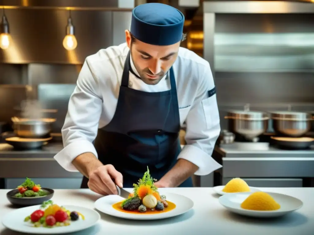 Yannick Alléno deslumbra con su innovación gastronómica en su restaurante francés