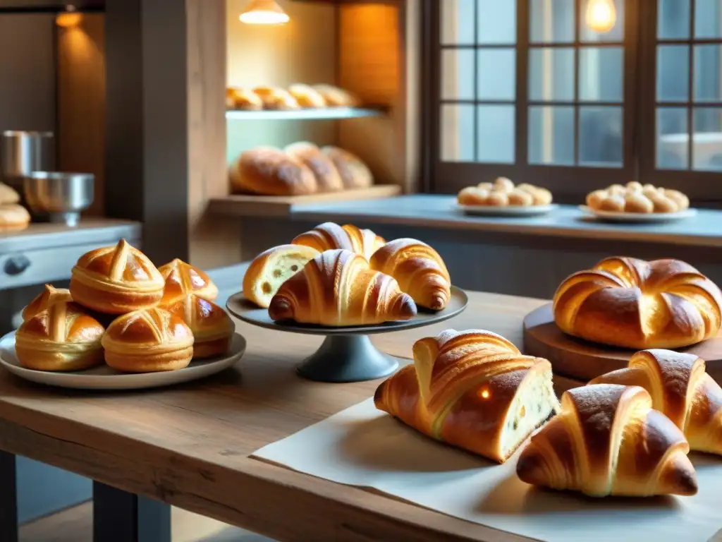 Un ambiente acogedor de panadería francesa con maridajes innovadores y deliciosos panes recién horneados