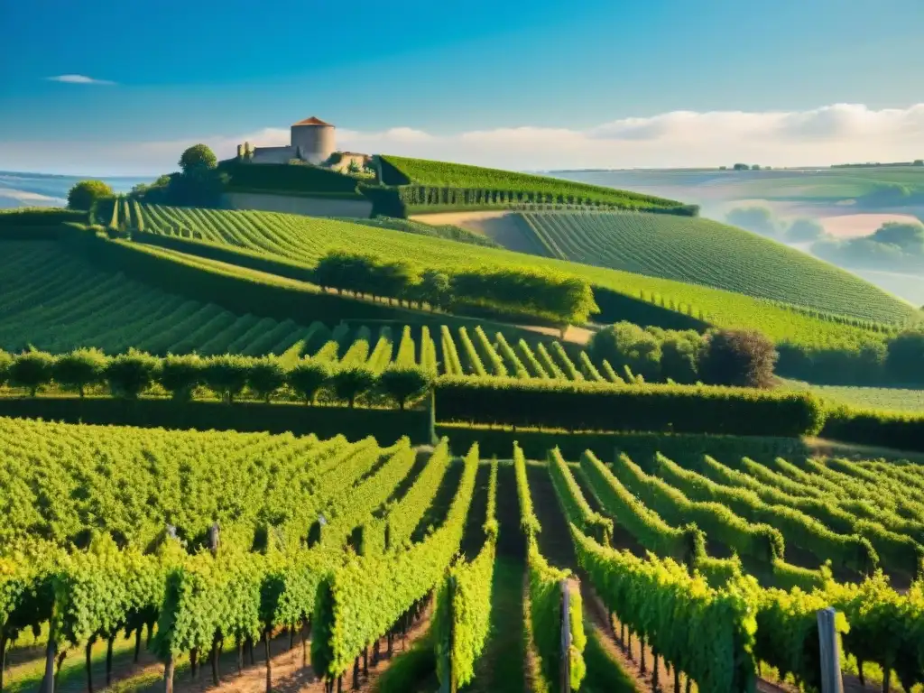 Antiguos viñedos en la región de Champagne, con historia, vino espumoso y belleza atemporal