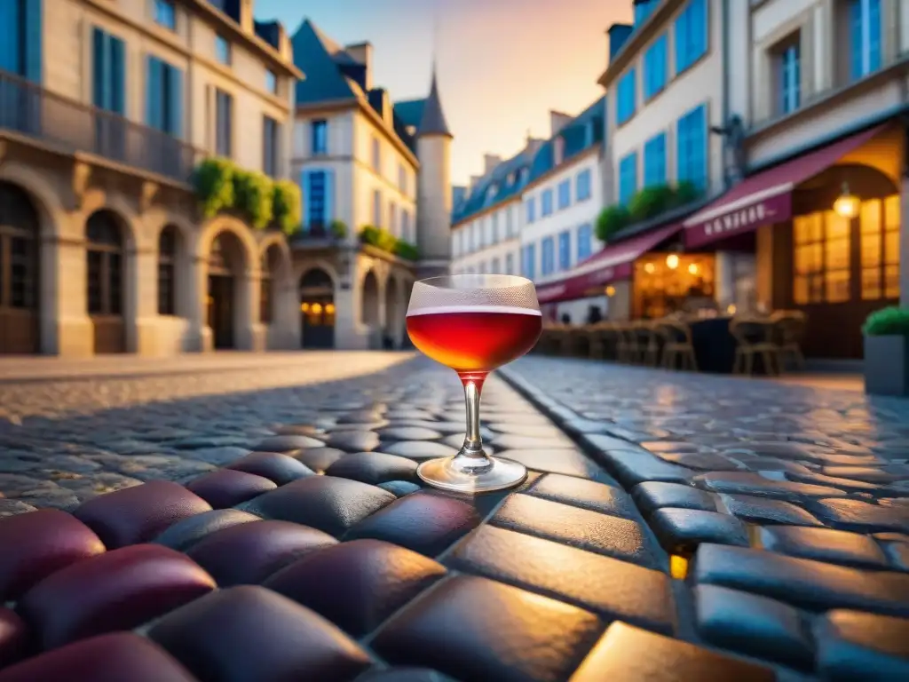 Calles históricas de Dijon, Francia, origen del cóctel Kir