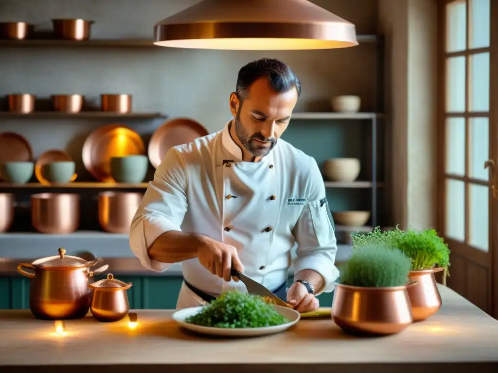 Un chef francés innova en la cocina histórica con estilo y técnica