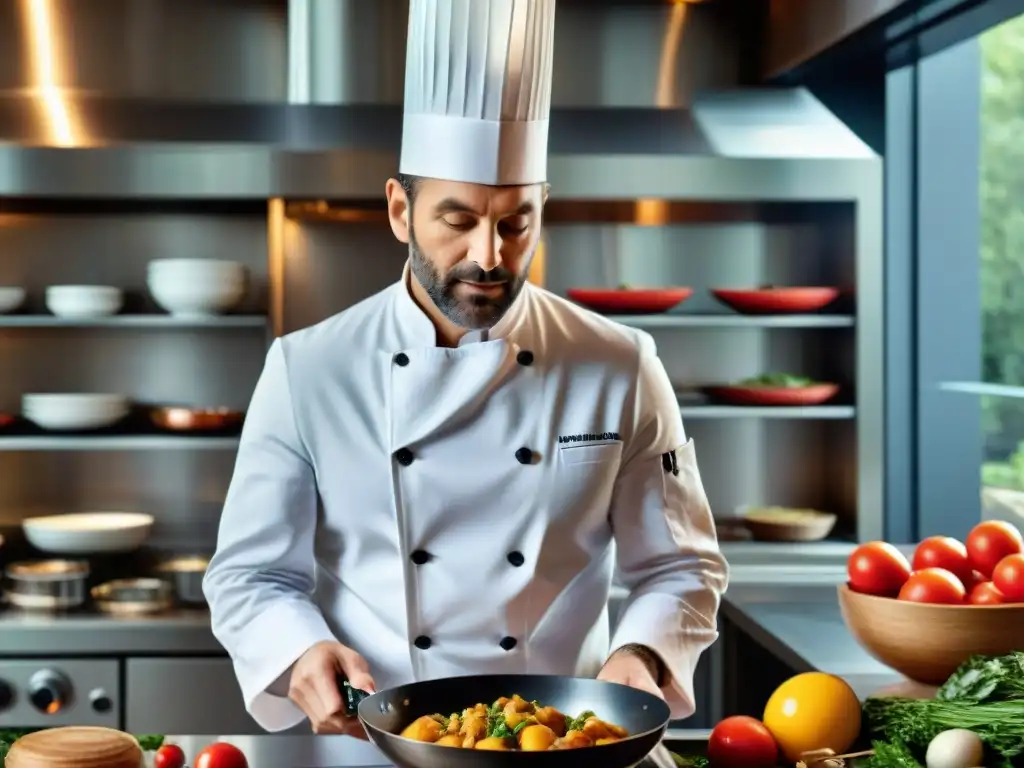 Un chef francés innova en la cocina fusionando tradición y modernidad