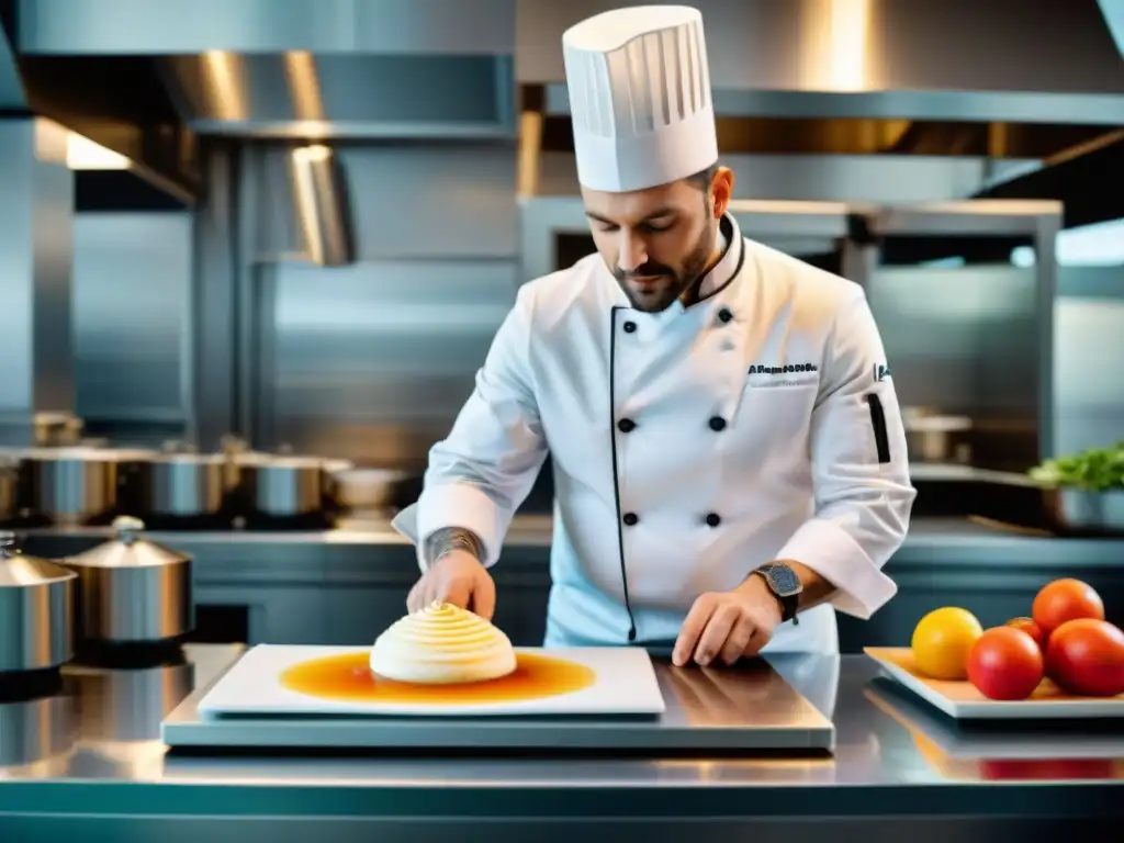 Chef francés usando impresora 3D para crear arte culinario