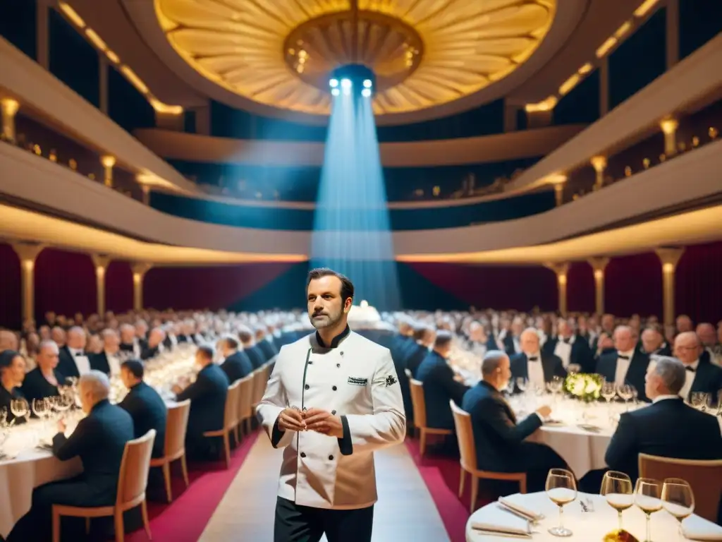 Chef francés dirige orquesta en concierto de gastronomía francesa y música clásica