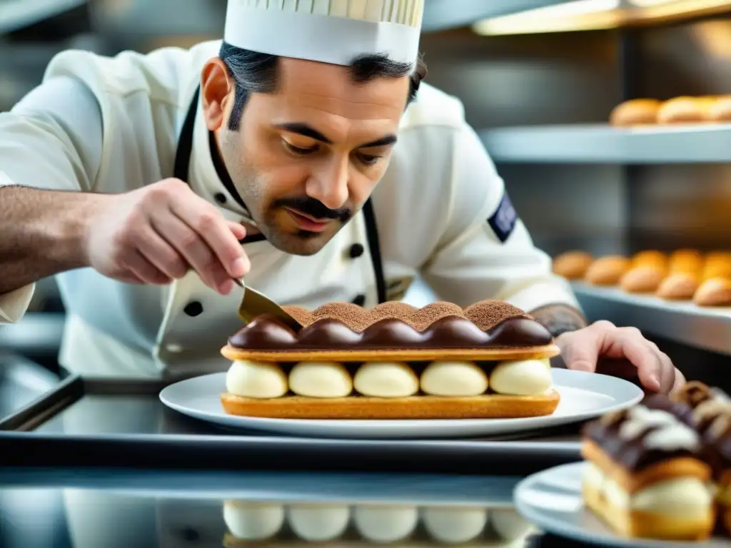 Un chef pastelero francés crea un Tiramisú clásico fusionando técnicas culinarias francesas e italianas