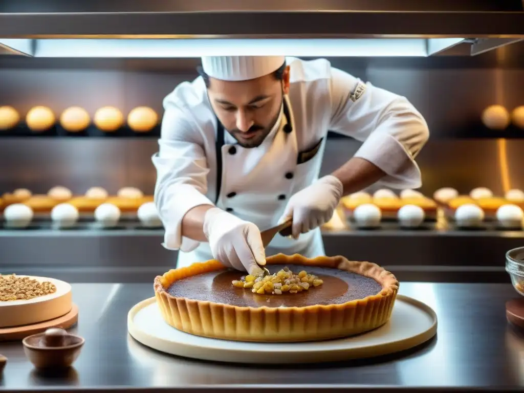 Chef repostero francés incorpora angélica a la tarta Tatin