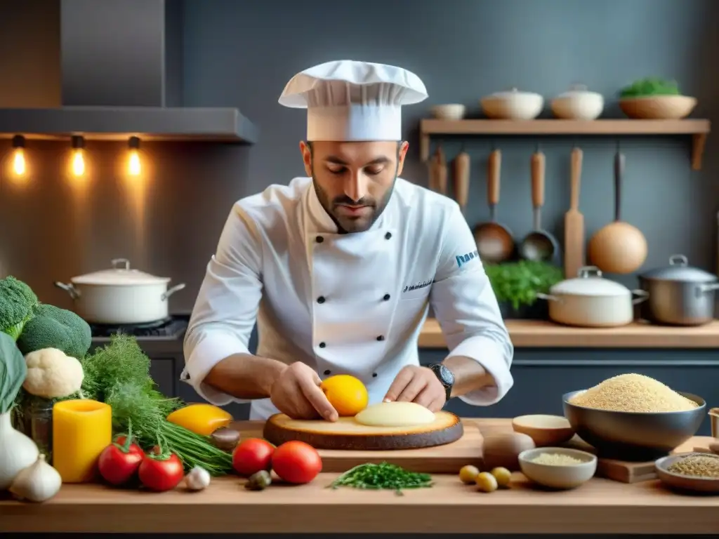 Un chef francés transforma sobras en obra culinaria con técnicas innovadoras