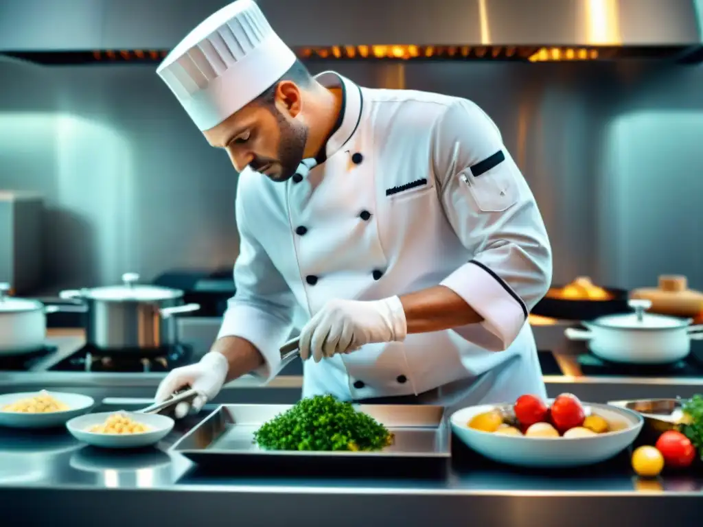 Un chef francés fusiona tradición y tecnología en la cocina