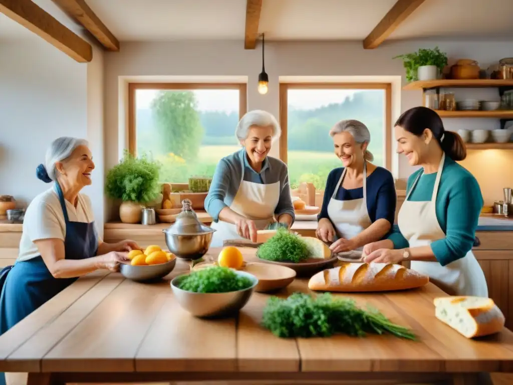 Una cocina francesa familiar llena de tradición