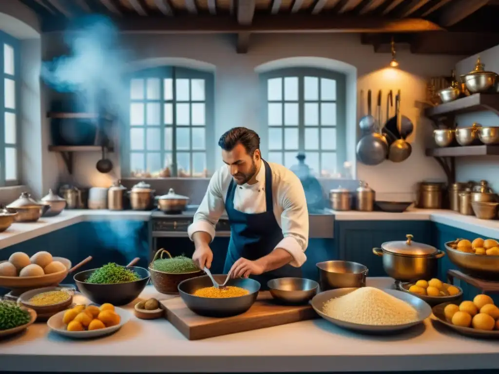 Cocina francesa revolucionaria con chefs innovando en la gastronomía