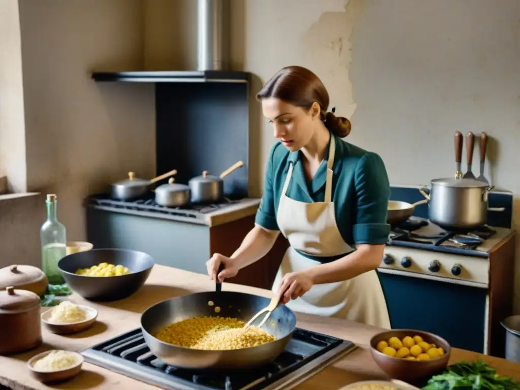 Cocina de la resistencia francesa durante la Segunda Guerra Mundial