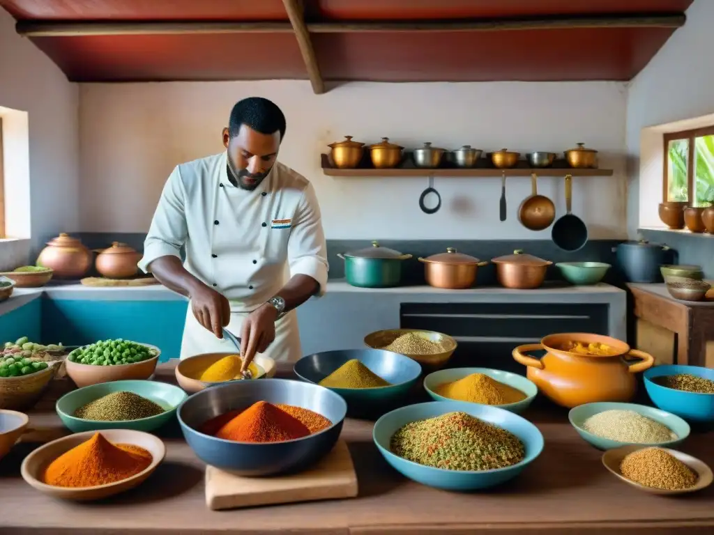 Cocina tradicional en Reunión y Mayotte, llena de actividad y herencia cultural culinaria