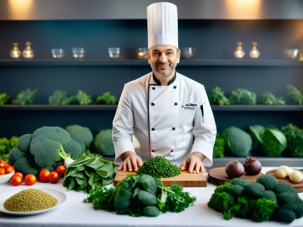 Conferencia de gastronomía francesa: chefs internacionales debaten técnicas innovadoras de cocina vegetariana y vegana