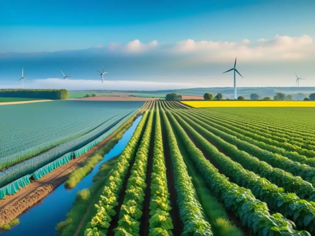 Una cooperativa agrícola francesa sostenible: diversidad, armonía y comunidad en un campo floreciente