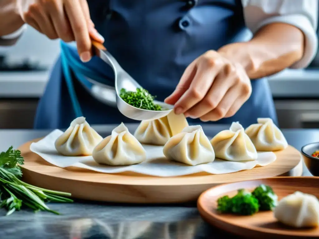 Innovación culinaria: Dumplings con influencia francesa