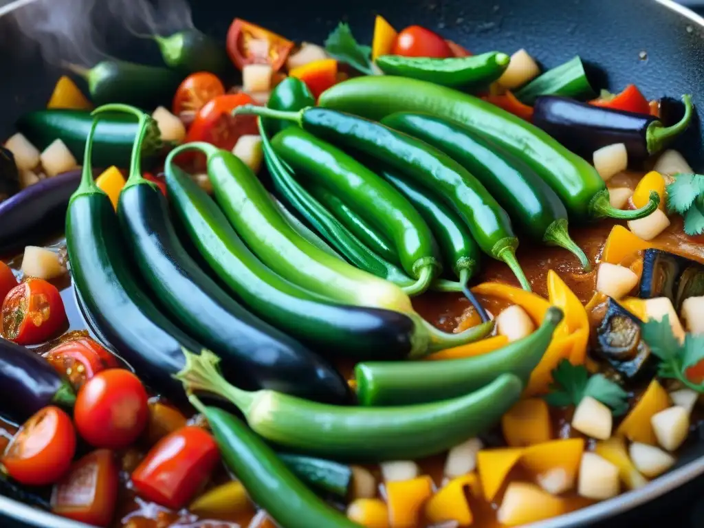 Deliciosa ratatouille de kimchi receta con vegetales caramelizados y aromas tentadores