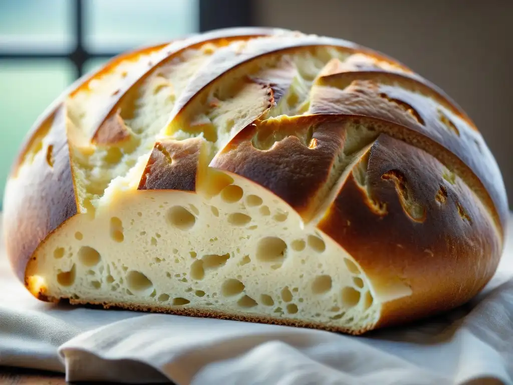 Delicioso pan francés recién horneado en talleres de panadería francesa