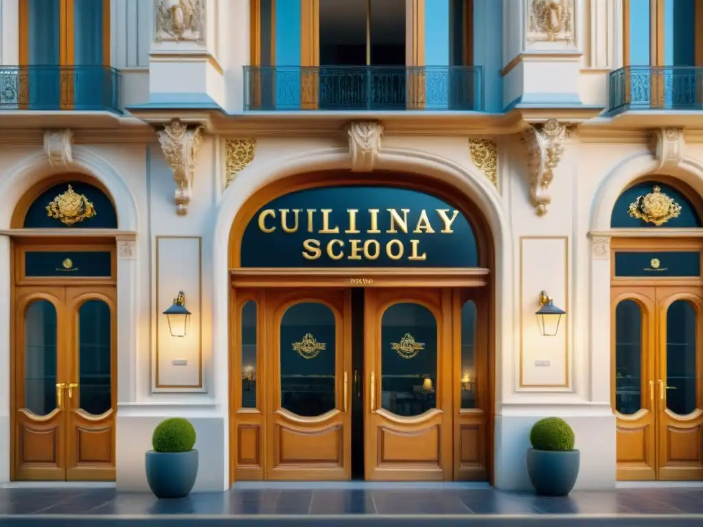 Emblemática escuela culinaria en Francia, donde los estudiantes perfeccionan su arte culinario