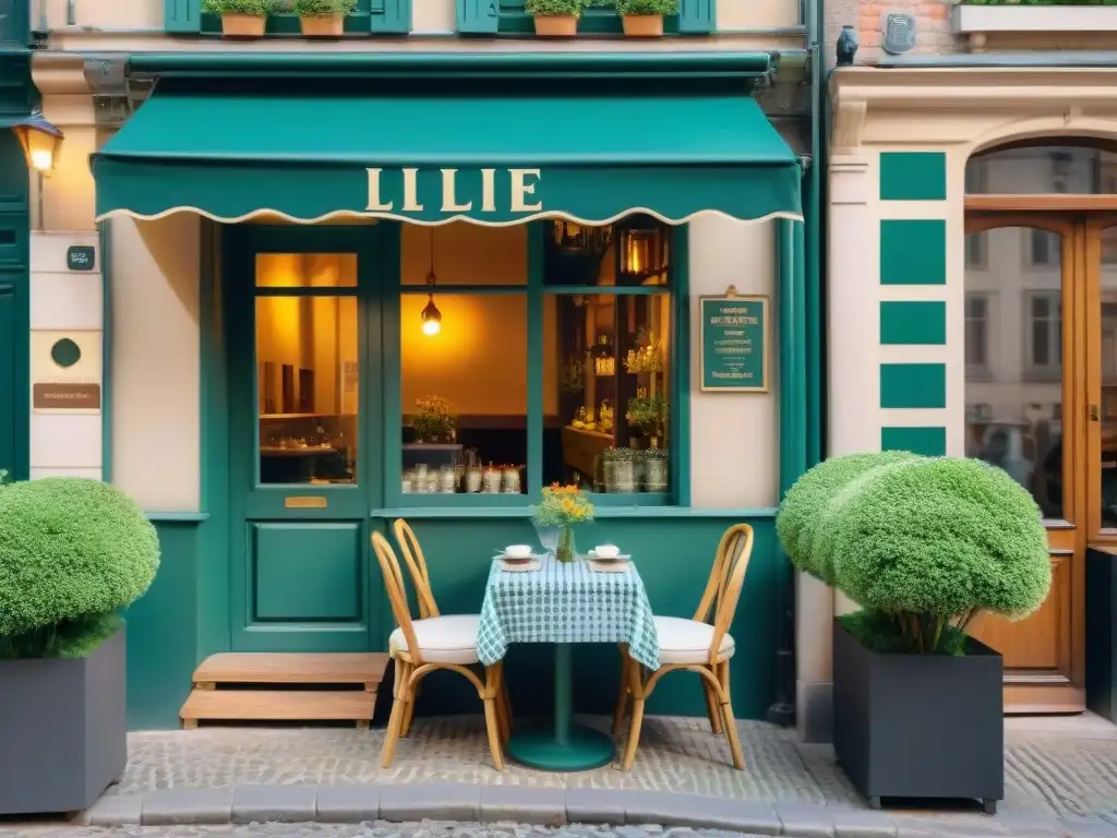 Un encantador bistró escondido en Lille, Francia