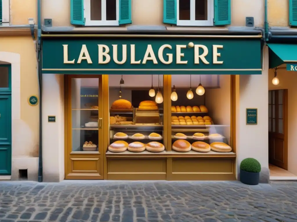 Encantadora panadería francesa en un pueblo: 'La Petite Boulangerie'