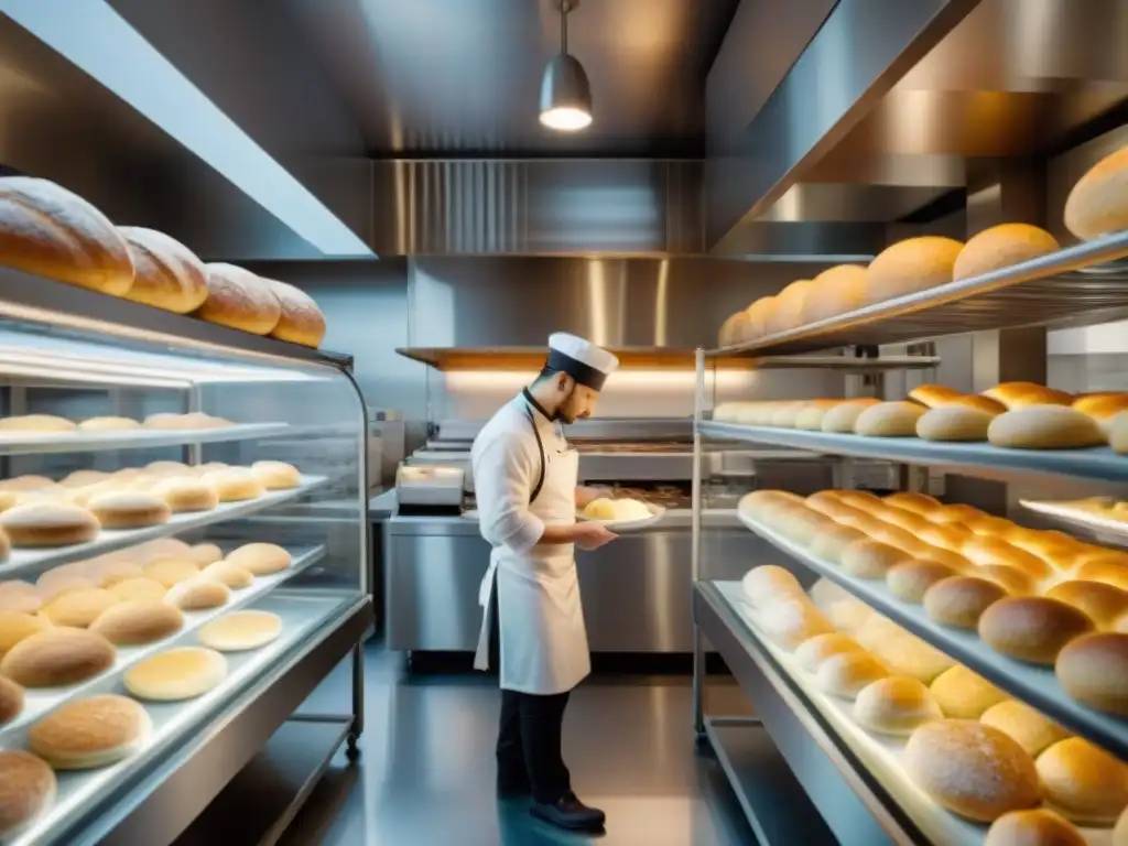 Una escena de panadería fusionando técnicas francesas y asiáticas