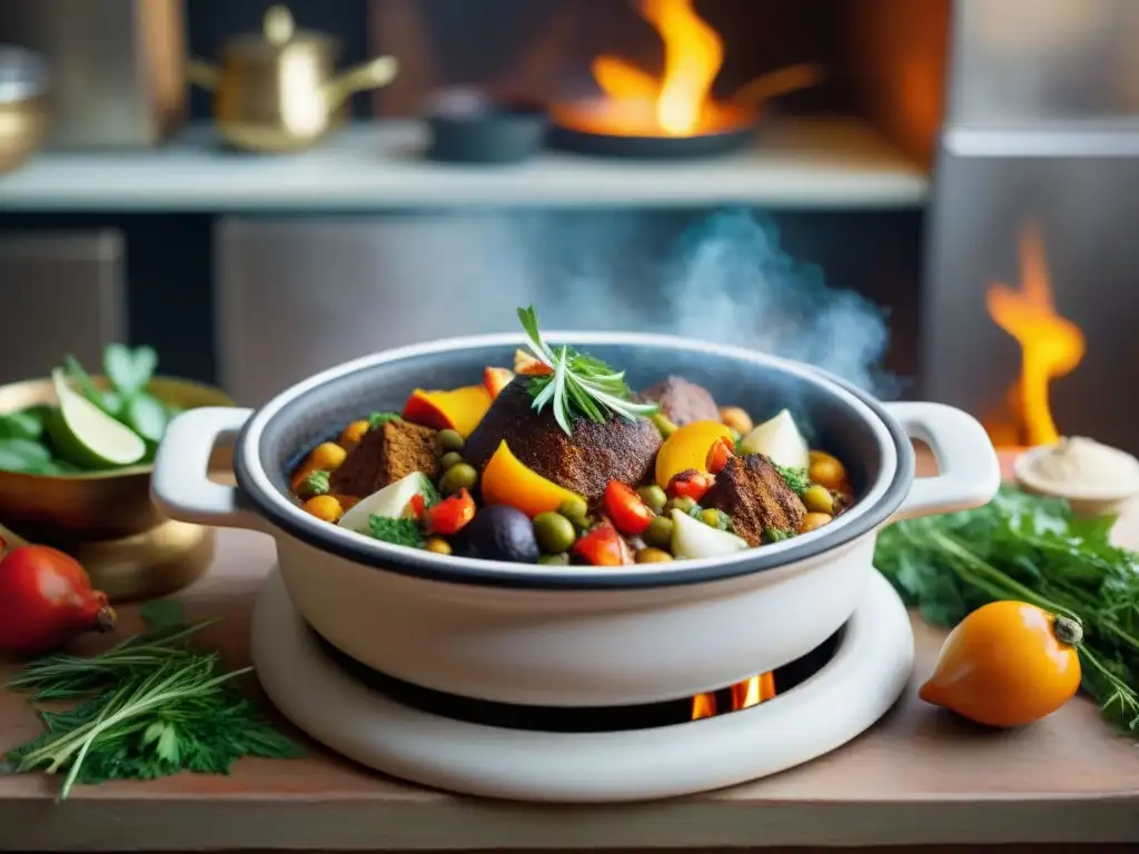 Exótico tagine marroquí en cocina francesa: influencia cocina marroquí restaurantes Francia