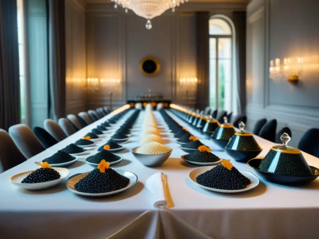 Experiencia gourmet: degustación de caviar en Francia con expertos sommeliers y champagne