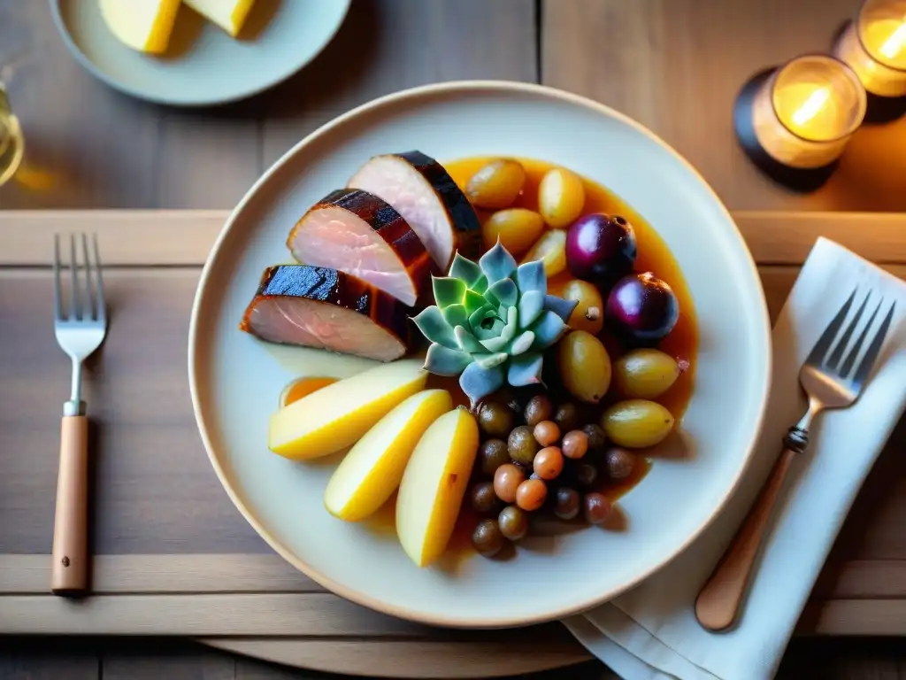 Deléitate con la exquisita fusión culinaria Alsacia Lorraine en un plato de Choucroute Garnie