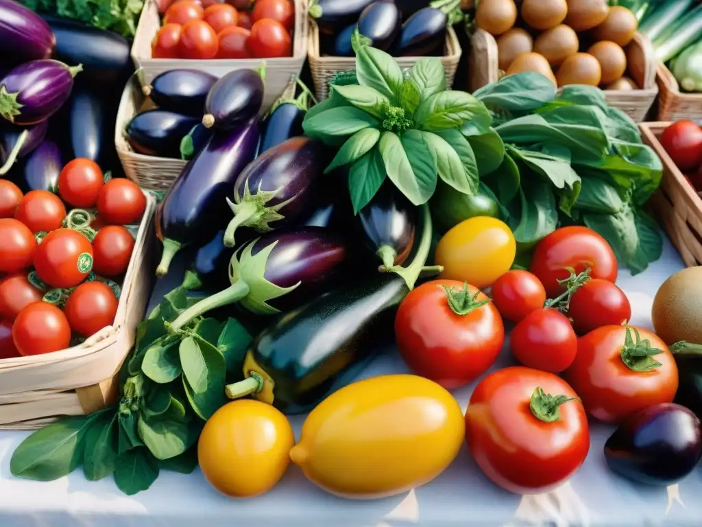 Una exquisita muestra de la dieta francesa equilibrada y saludable: variedad de frutas y verduras frescas en un mercado tradicional