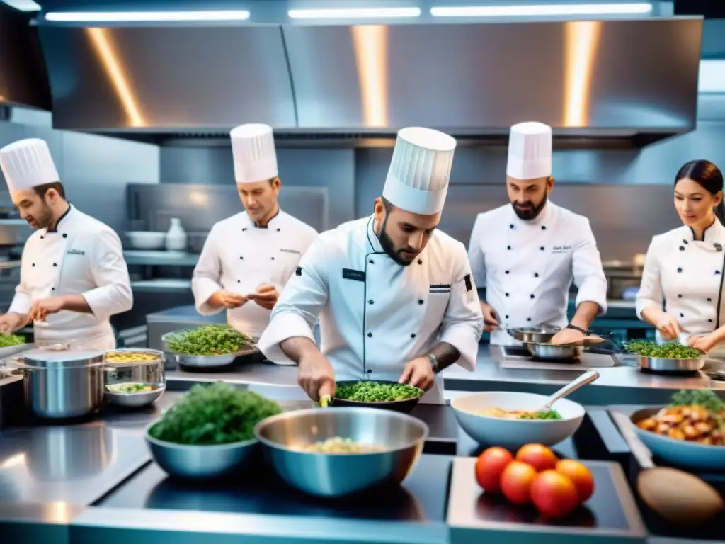 Un futurista software culinario innovador Francia transforma la cocina tradicional en un escenario de alta tecnología