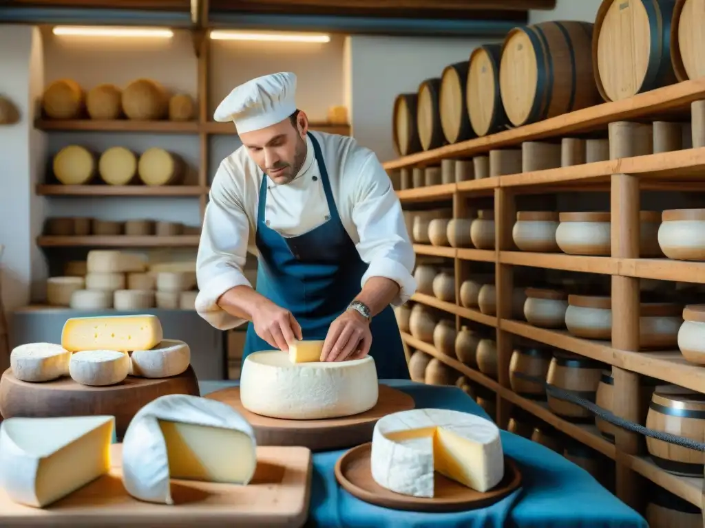 Una granja lechera en Normandía, la cuna del Camembert, donde se elabora queso artesanal rodeado de naturaleza y tradición