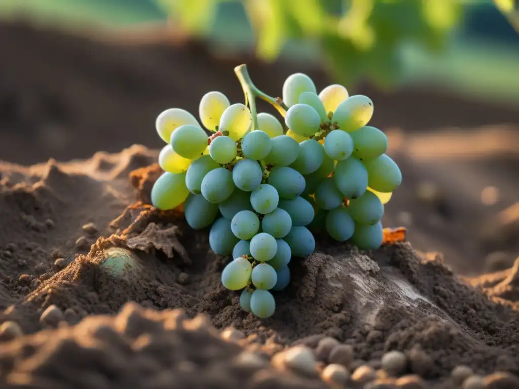 La influencia del suelo en Champagne cobra vida en esta imagen de alta resolución