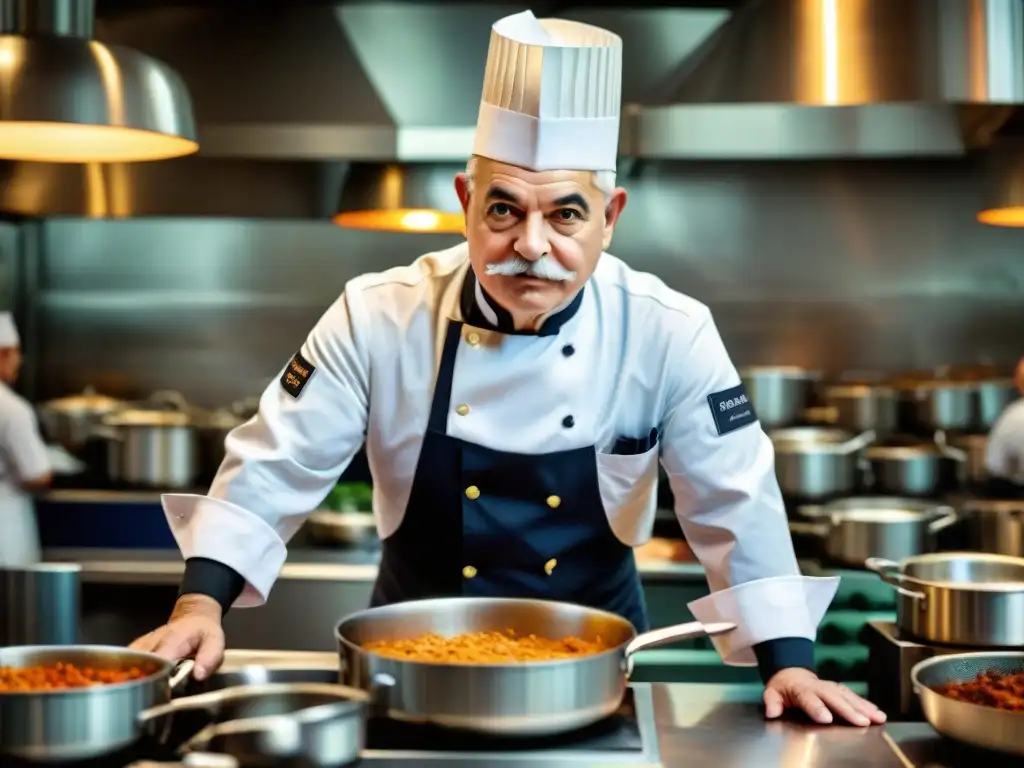 Legado culinario Georges Auguste Escoffier: Dirigiendo con maestría un caótico y preciso escenario culinario