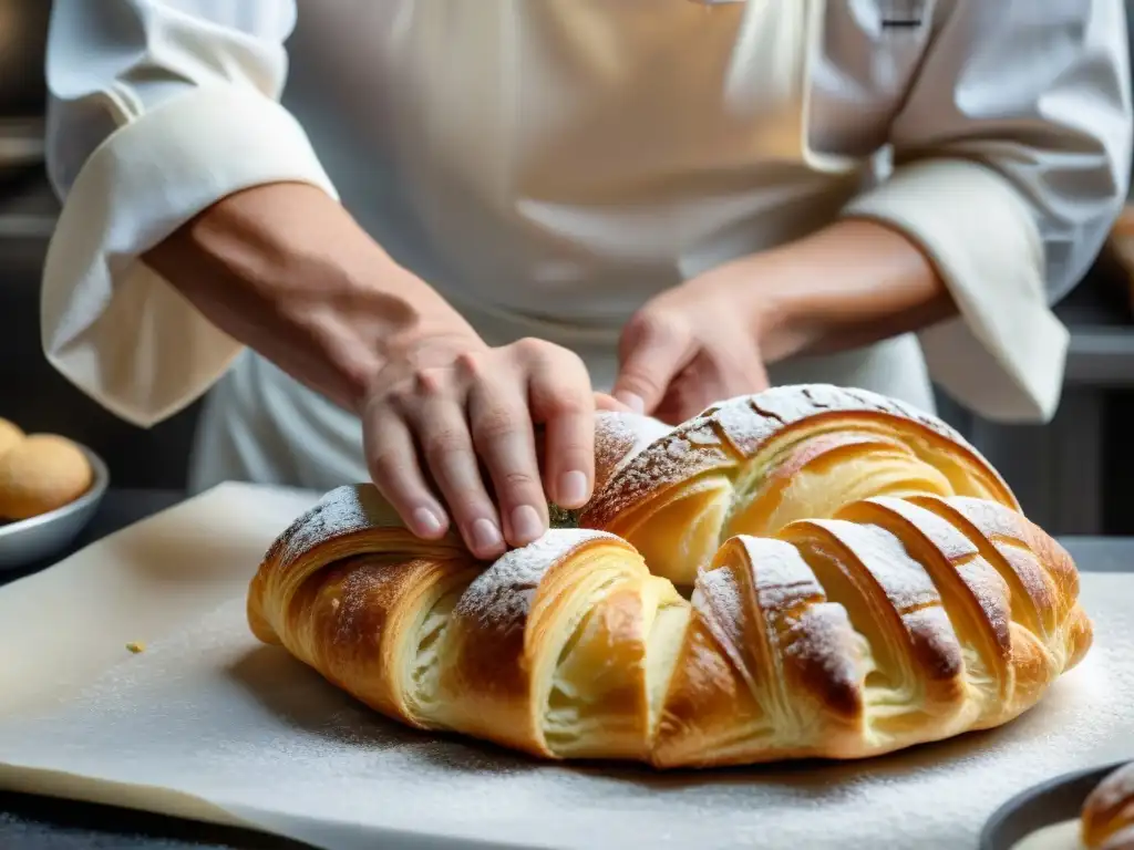 Un maestro panadero francés fusiona técnicas tradicionales con influencias asiáticas, mostrando innovaciones en panadería