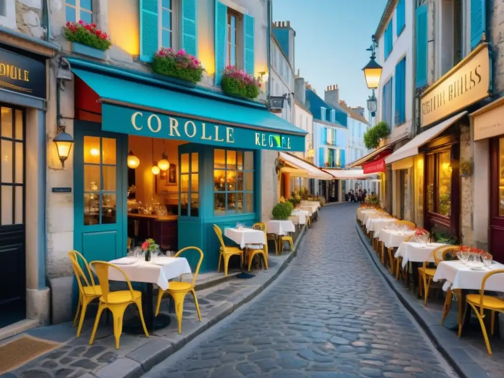 Descubre los mejores bistrós secretos en La Rochelle, con encantadoras calles empedradas llenas de vida