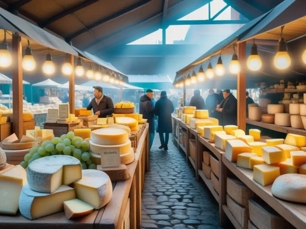 Un mercado francés rebosante de quesos artesanales, mantequillas y lácteos frescos, en plena revolución láctea de la gastronomía francesa