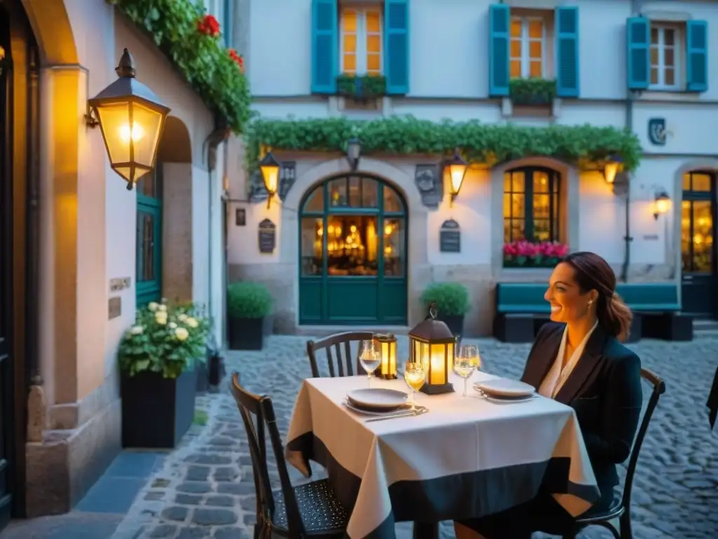 Una noche mágica en un bistró secreto de Orleans, Francia