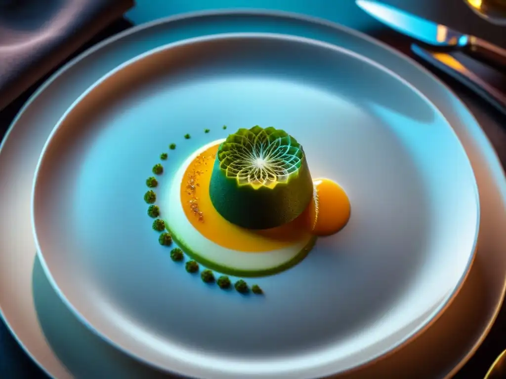 Una obra maestra culinaria de lujo en el restaurante icónico de Alain Ducasse