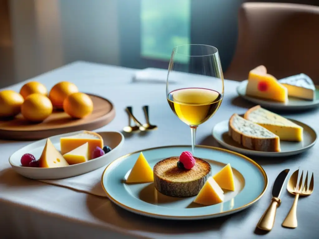 Un opulento banquete con maridajes vinos Sauternes y Foie Gras