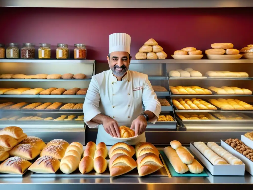 Una panadería francesa con influencia árabe: un lugar vibrante donde se fusionan tradiciones culinarias para crear sabores únicos