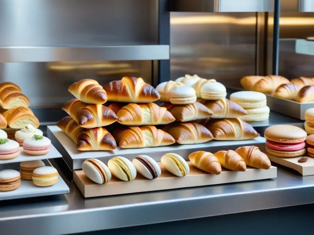 Panadería francesa con platos clásicos gastronomía francesa innovaciones en ambiente rústico y encantador