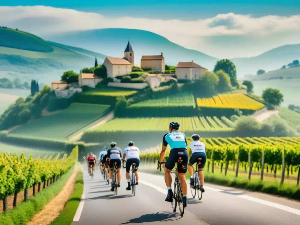 Un paseo en bicicleta por la campiña francesa, degustando delicias locales