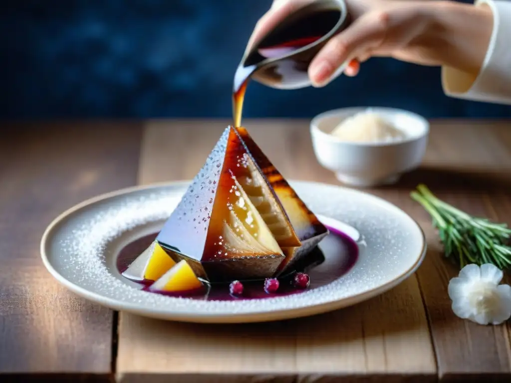 Una pizca de Fleur de Sel sobre Coq au Vin, la mejor sal para recetas francesas