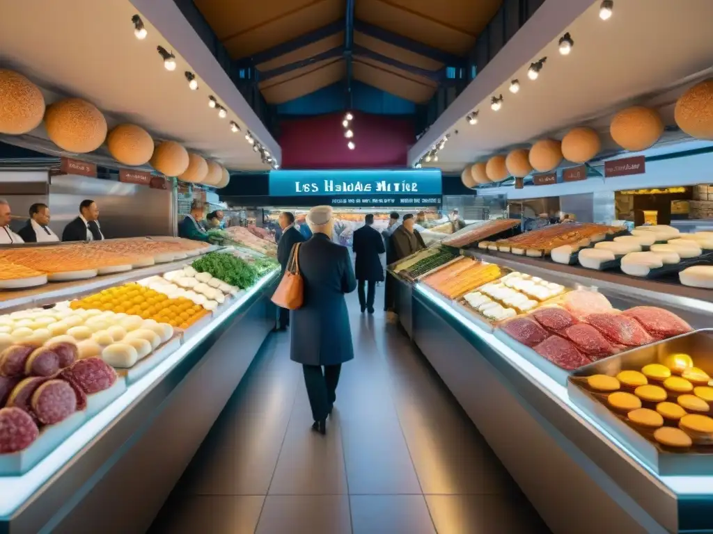 Explorando los rincones culinarios emblemáticos de Lyon en Les Halles de Lyon Paul Bocuse