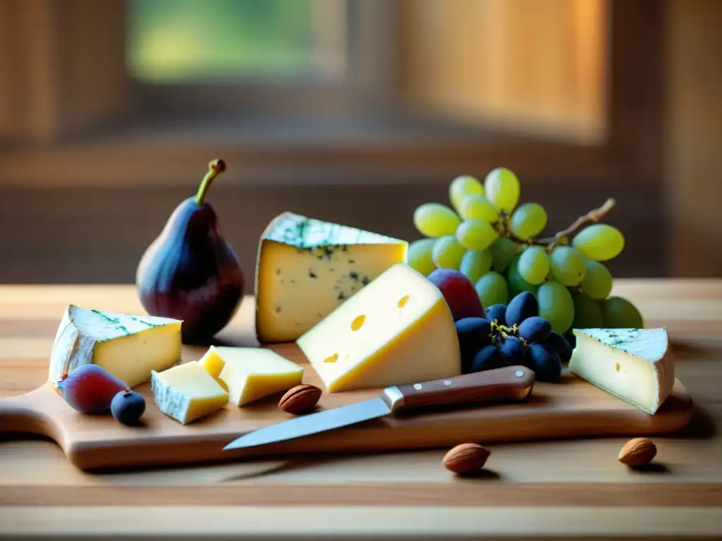 Degusta los sabores únicos del queso Lavort en esta exquisita tabla de quesos artesanales