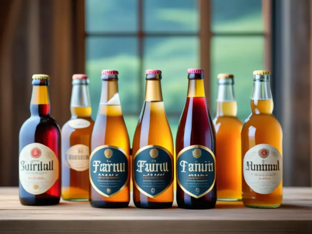 Degustación de sidras con sabores únicos de Francia: una selección artesanal en etiquetas elegantes y detalles escritos a mano