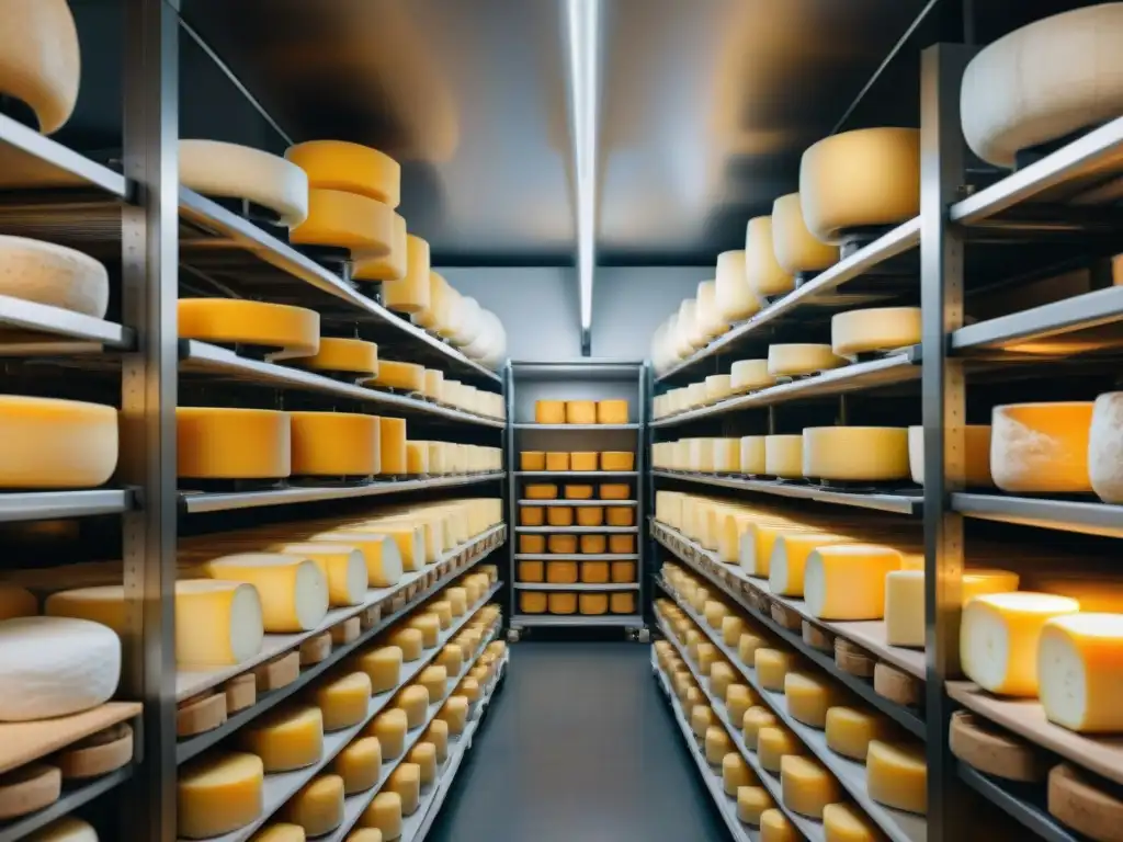 En la tradicional fromagerie francesa, innovaciones en la maduración del queso fusionan tradición y tecnología