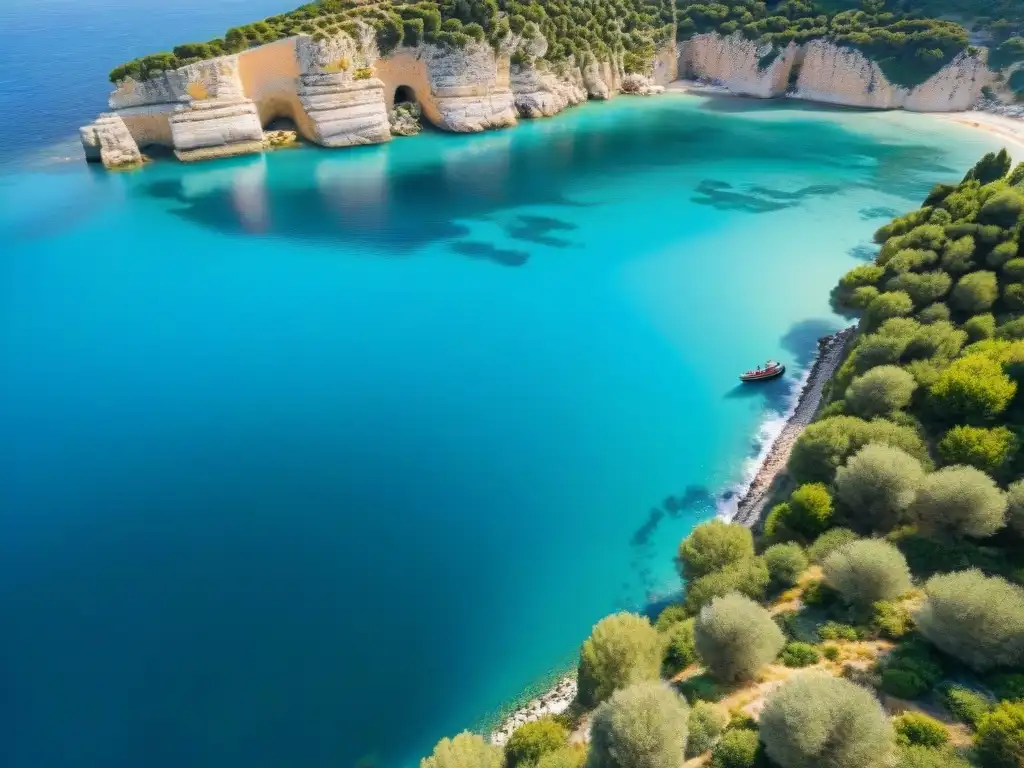 Un viaje en bicicleta por la costa de Francia: ciclistas coloridos entre el mar y los acantilados