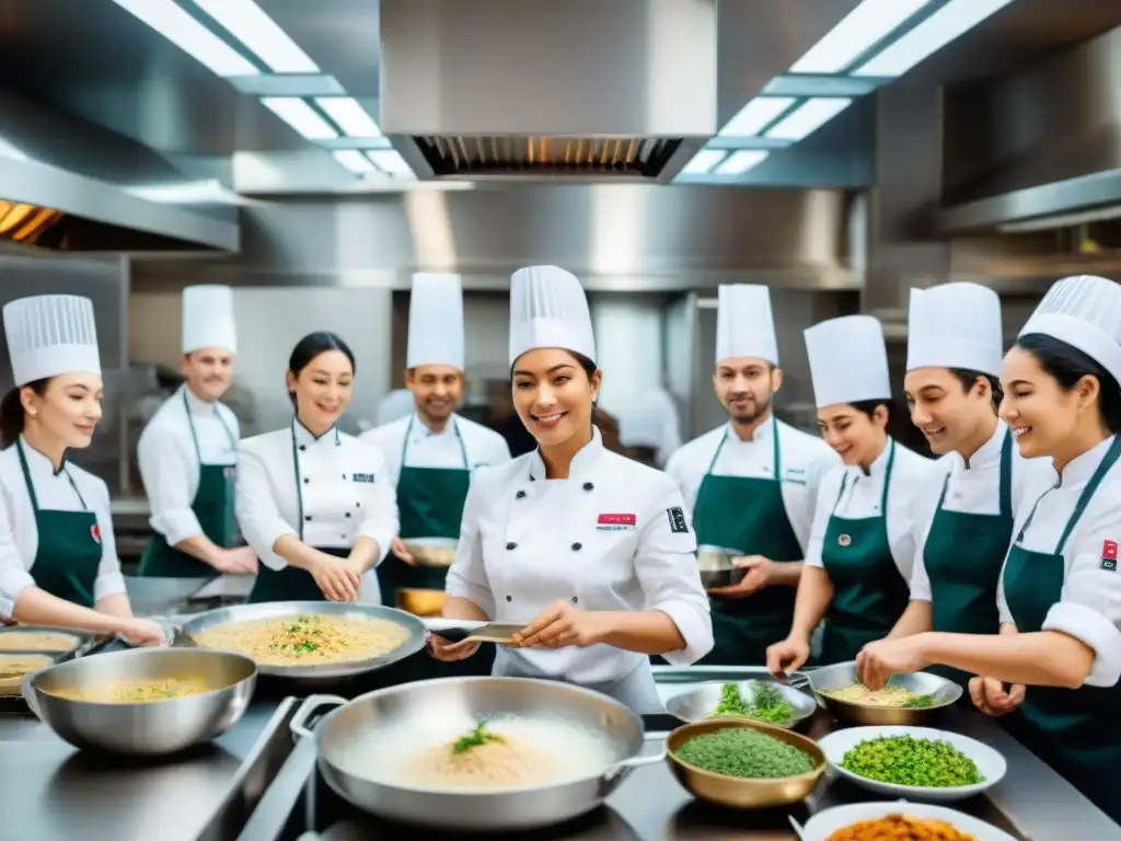 Vibrante escuela culinaria en Francia: estudiantes de todo el mundo fusionan tradiciones en cocina de vanguardia